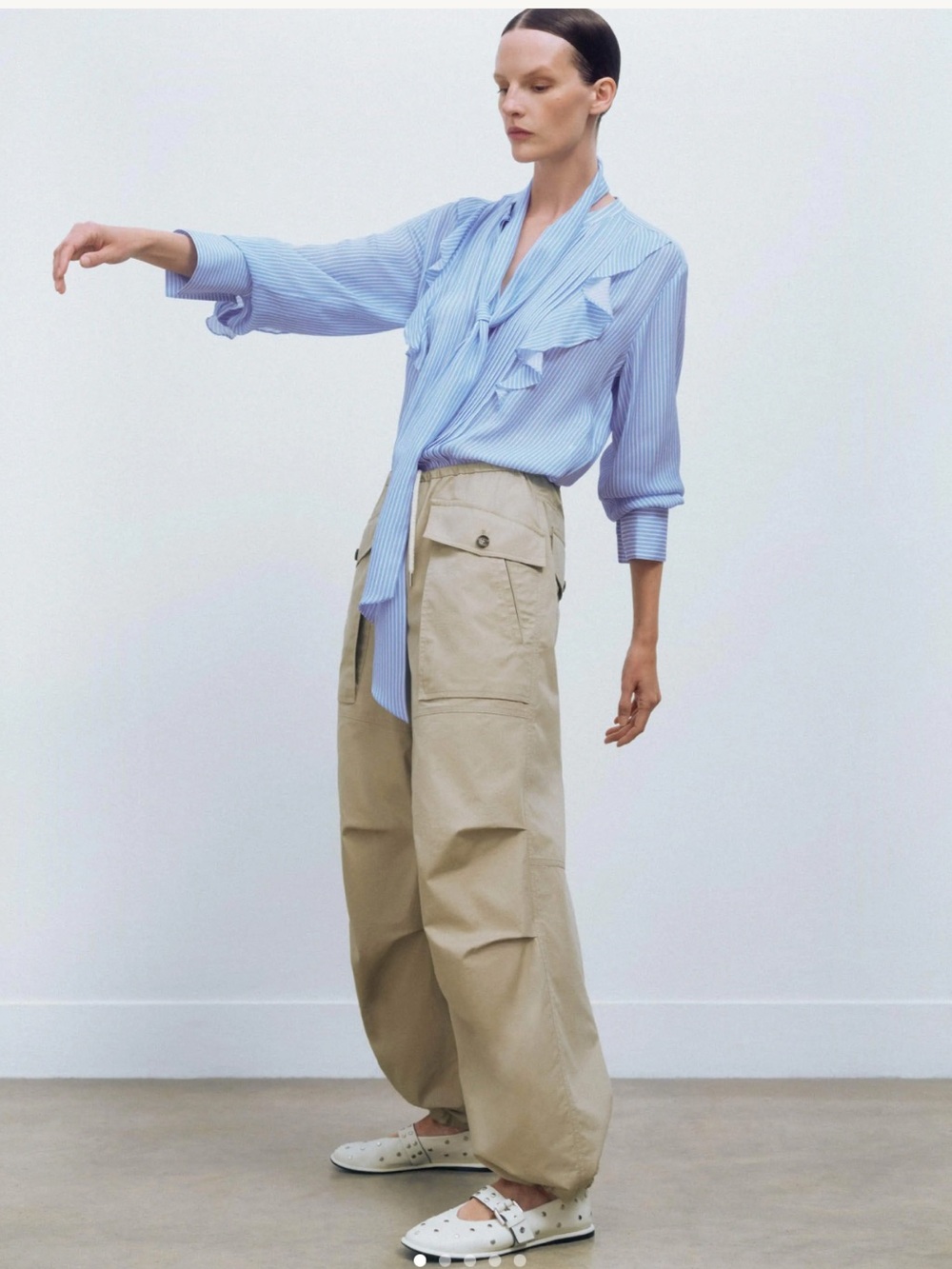 ME+EM Cotton Parachute Pant Women’s Size 6 NWT